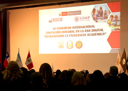 USMP y Ministerio de Defensa realizaron el III Congreso Internacional de Educación